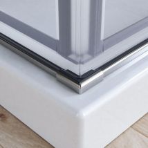 2 Stück 95 Cm Schwallschutzleiste Duschwasserstop Alu Schwallschutzprofil Für Dusche
