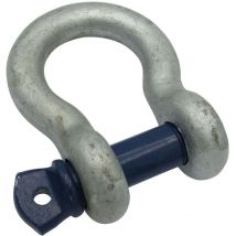 Securefix Direct - 9.5 Ton Bow Shackle With Screw Pin - Lifting 9500KG 1.1/8' x 1.1/4'