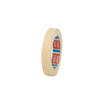 Ruban de masquage Tesa en papier cre'pon pour protection batiment rouleau de 50 me'tres hauteur 19 mm