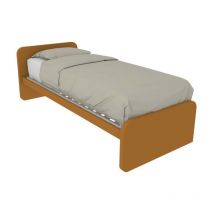 964 - Letto cameretta 80x190 singolo con testate personalizzabili - Zolfo
