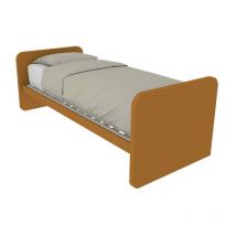 964 - Lit simple 80x190 avec têtes de lit personnalisables - Zolfo