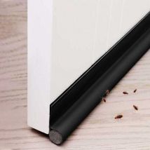 Treetalk - 96CM Bas de Porte Unilatéral avec Joint Auto-Adhésif Weather Stripping Door Seal Strip Boudin de Porte Stop Froid Protection Contre Les