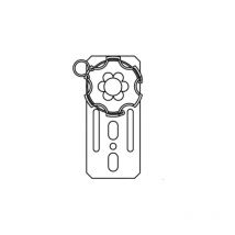 Somfy - 9703948 - Support Galvanisé Réglable Avec Ressort