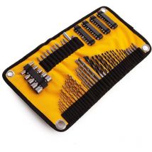 Dewalt - 98-stücke Set Roll-up zum Bohren und Schrauben DT7981-QZ