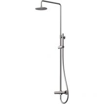 Steinberg Serie 100 Duschsystem Mit Thermostat, Regenbrause Rund,