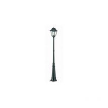 Lampenmast aus schwarzem Aluminiumdruckguss Diffusoren aus transparentem Glas h. 293 cm²