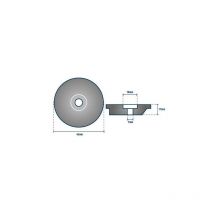 Anode Rondelle yamaha Orangemarine 9.9 cv