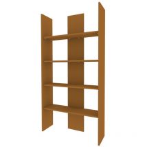 Libreria versatile: design moderno, montaggio facile, ideale per soggiorno, studio e cameretta - Zolfo