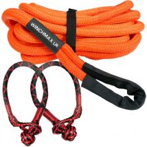 9m Kinetic Rope and Soft Shackle