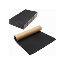 9Pcs 6mm Mousse d'Isolation Acoustique 300x500x6mm insonorisation bouclier thermique isolation voiture anti-bruit mousse amortissement pour voiture