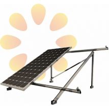 Sunfer - 09V3-30 Soporte para placa solar inclinado abierto, vertical