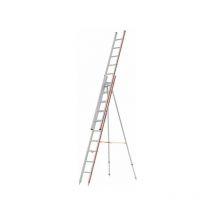 Echelle Direct - Scala agricola a sfilo in alluminio con piedi regolabil - Altezza massima di lavoro : 7.40m - 3050/2X12