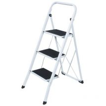 Tabouret en acier peu encombrant 3 étapes