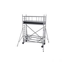 Echafaudage roulant alu - Hauteur de travail max 5.30m - IPP-0330T