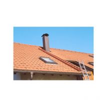 Leiter Experten - chelle de couvreurs - ral 8014 brun sépia - Longueur 2,80m - 409310