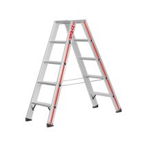 Hymer - Escabeau double 2x10 marches - Hauteur max. de travail 4.83m - 6024/2X10