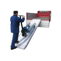 Laderampe 4m - Innere Breite 940mm, Ladehöhe 1200mm, Gewicht 78kg, Traglast 1000kg Geriefelte Aluminiumrampe- Als Einzelstück Verkauft - 
