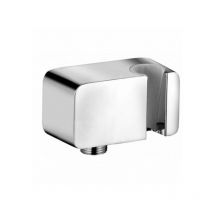 A-Qa - Coude de raccordement avec support de douchette, chrome 6556005-00 - Kludi