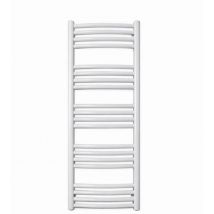 Sèche Serviette Radiateur-matisere - Sèche-serviette eau chaude blanc de 1140mm de haut et 436mm de large. - 440 Watt - LEN1140/436PZXB