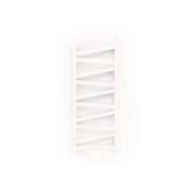 Sèche-serviette mixte blanc de 1230mm de haut et 400mm de large - 382 Watt - VIP1230/400Z1B