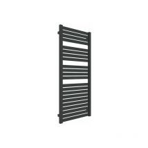 Sèche-serviette mixte noir de 1560mm de haut et 440mm de large - 615 Watt - MAN1560/440Z8N