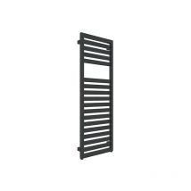 Sèche-serviette mixte noir de 1180mm de haut et 600mm de large - 629 Watt - LUK1180/600Z1N