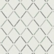 A Street Prints - Theory Trellis Grey Green Wallpaper Textured Paste The Wall