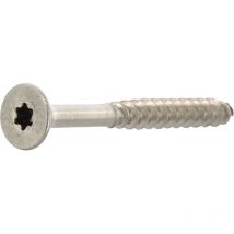 Spanplattenschraube Senkkopf 5.0x 50 Teilgewinde Torx 25 Edelstahl A2