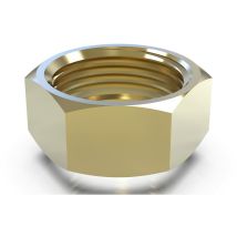 Aba Beul 14003.306.2 Dado Esagonale, Ottone, 3/8 X 12,5