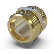 ABA Beul 16001.020.2 Doppio capezzolo Ottagonale, Ottone