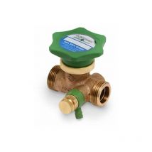 Aba Beul - Quickturn Kolbenventil 1 1/2'' (dn 32) ag mit Entleerung 71403.112.2