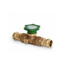 Quickturn Kolbenventil 22mm (dn 20) Viega Pressnippel ohne Entleerung 71481.122.2 - Aba Beul