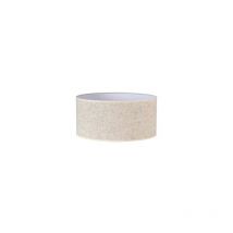 Paravent cylindrique Happy M10 IP20 Ø50x25cm en tissu lin beige
