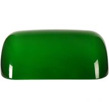 Abat-jour de rechange en verre pour lampe de bureau (vert),Abat-jour,Abat-jour