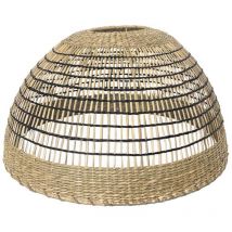 Lumisky - Abat jour int/ext cesare indoor Beige Fibre naturelle D38CM