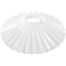 Feiyue - Abat-jour en céramique pour lampe suspendue, abat-jour pour lampe d'hôtel, abat-jour en céramique pour lampe de lustre