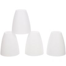 Abat-jour en plastique pour maison, table blanche, petite décoration bohème, ampoule murale, plafond, accessoire Halloween, cheveux courts,