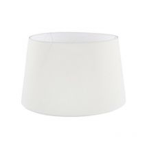 Toscohome - Abat-jour en tissu blanc trépied MDL2736