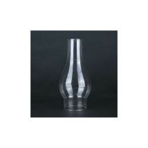 Abat-jour en Verre Transparent pour Lampe à Huile, Cheminée en Verre de Lampe à Pétrole, Abat-jour pour Lampe Kérosène, Accessoires Remplaçables