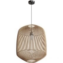 Rendez-vous Déco - Abat-jour naturel pour suspension en rotin D40 cm - hajar