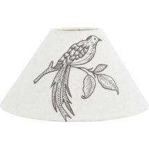 Abat-jour Oiseau Brodé