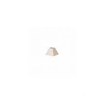 Abat-jour Piramide Mezzo E27 beige 15dx8dx11h Popeline tissu