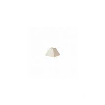 Abat-jour Piramide Mezzo E27 beige 17dx8dx13h Popeline tissu