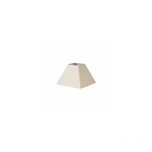 Abat-jour Piramide Mezzo E27 beige 30dx13dx22h Popeline tissu
