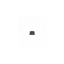 Fabrilamp - Abat-jour Salma Pince Bois Noir 10dx8dx8h Ouvert Conique
