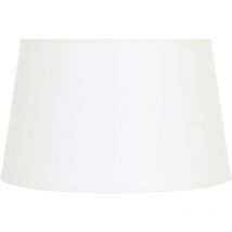 Steinhauer Abat-jour - blanc - lin - 30 cm - E27 (grande raccord) - K10072S