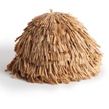 Iluzzia - Abat-jour Suspension Rafia Malaika Naturel