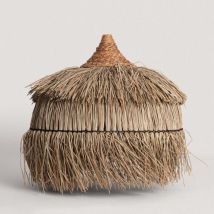 Iluzzia - Abat-jour Suspension Rotin Liana Naturel