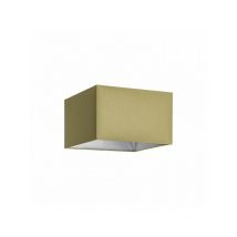 Abat-jour TEMPO 30/19 Abat-jour en chintz olive/Feuille d'argent max. 23W