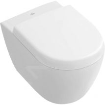 Subway 2.0 - wc suspendu compact, DirectFlush, CeramicPlus, blanc alpin 5606R0R1 - Villeroy&boch